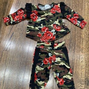 Camo rose set